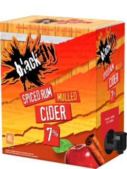 Black Fly Spiced Rum Mulled Rum Cider