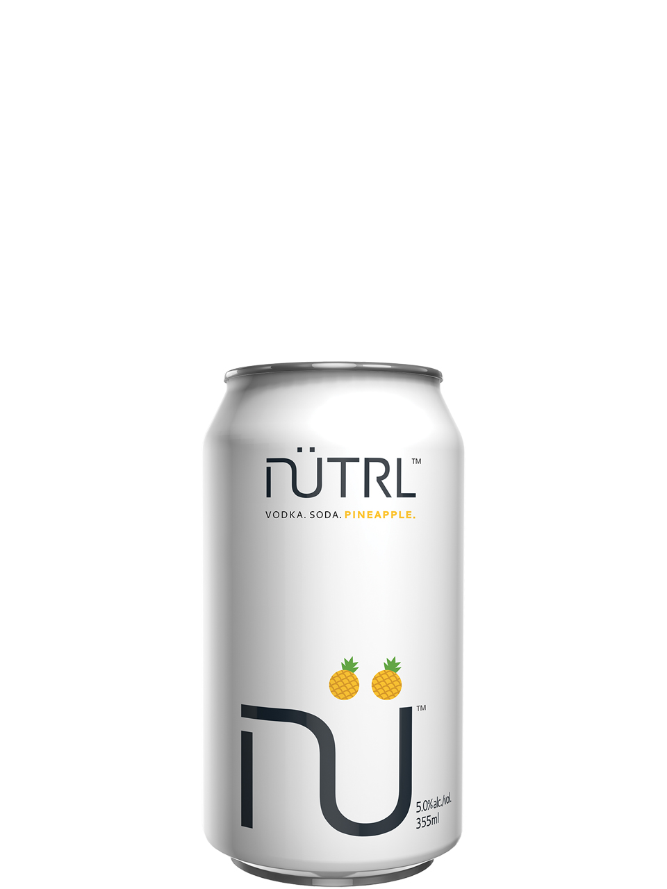 NUTRL Vodka Soda Pineapple 6 Pack Cans