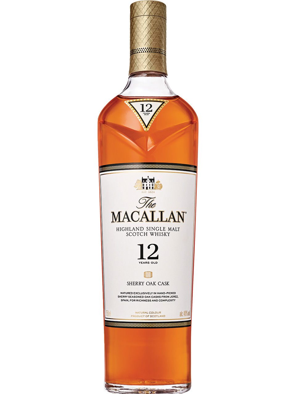 The Macallan Sherry Oak 12YO Single Malt Scotch