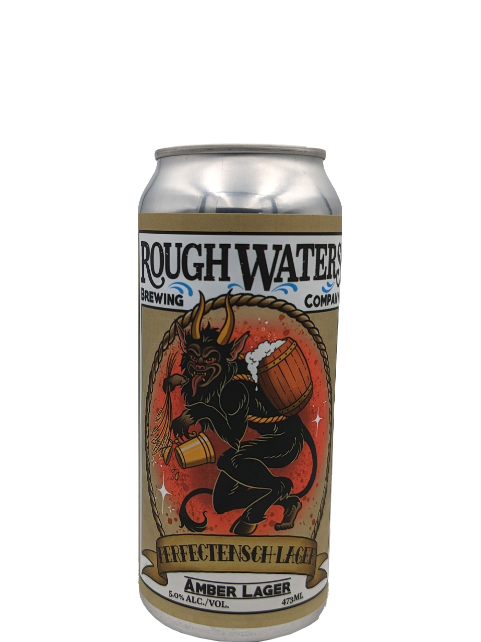 Rough Waters Perfectensch-lager 473ml Can