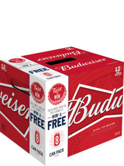 Budweiser 12 Pack Bottles