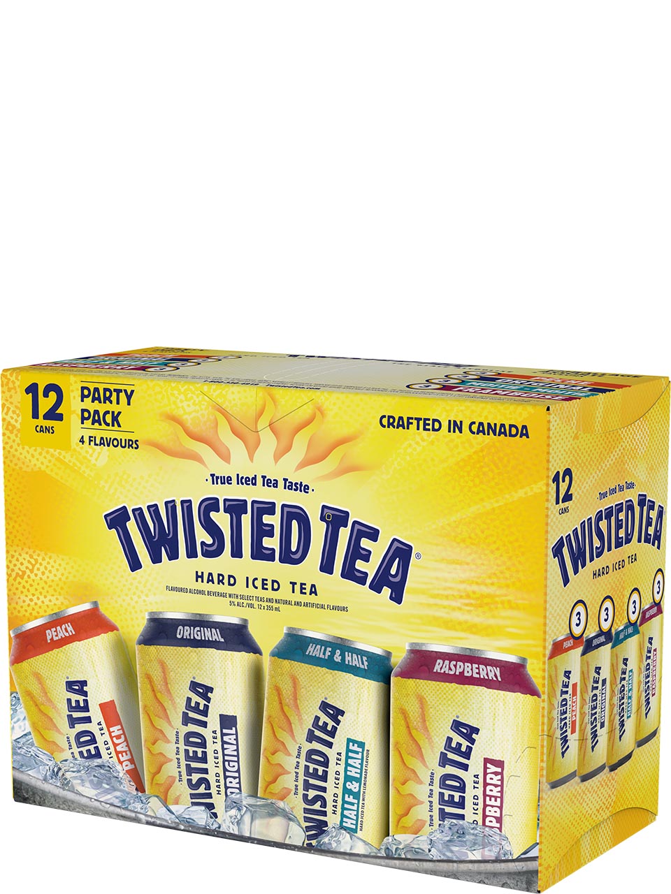 Twisted Tea Hard Iced Tea Party Pack 12 Pack Cans