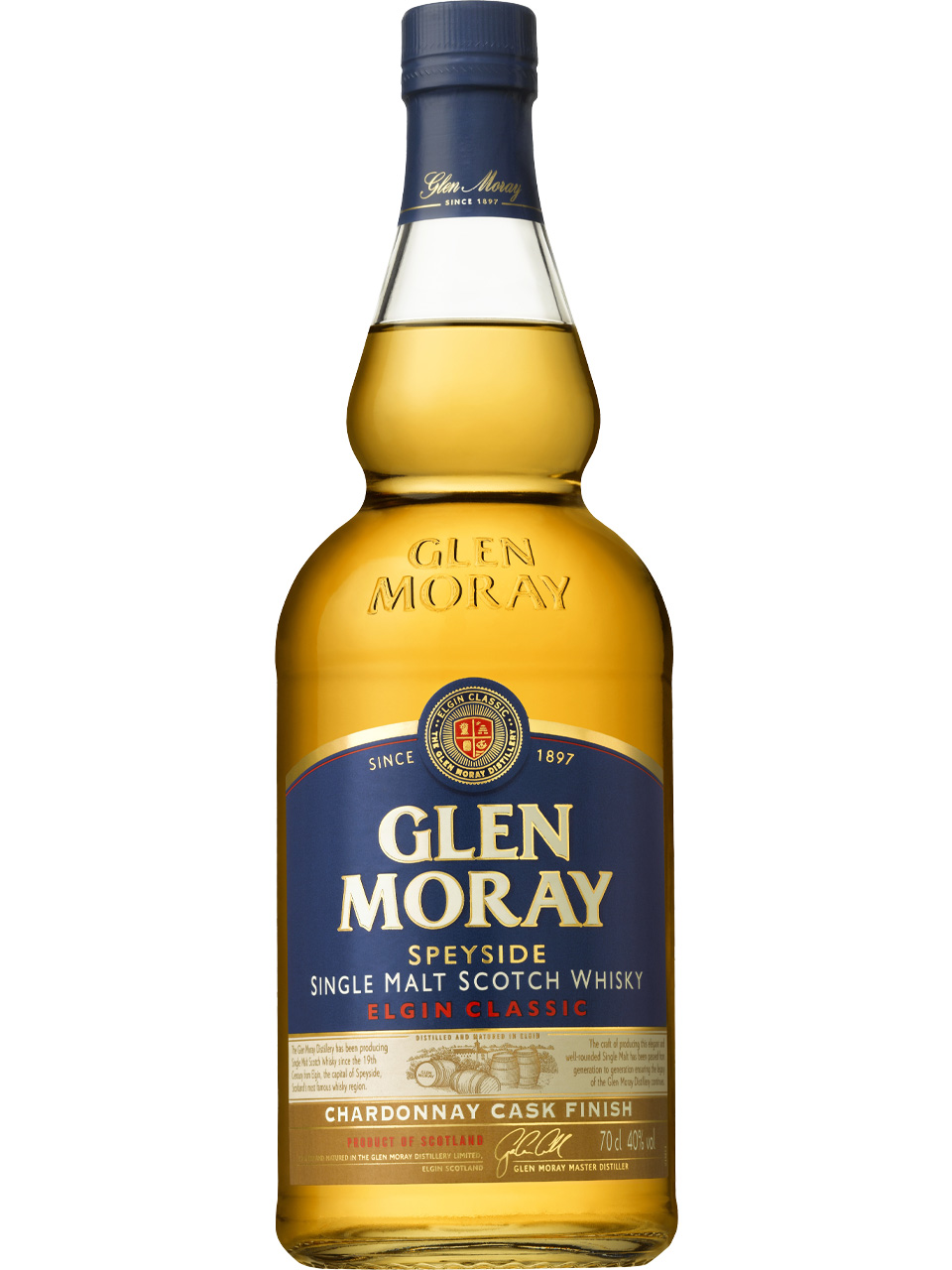 Glen Moray Classic Chardonnay Cask Finish Scotch