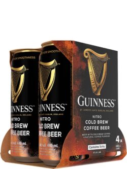 Guinness Nitro Coffee Brew Beer 4 Pack Cans