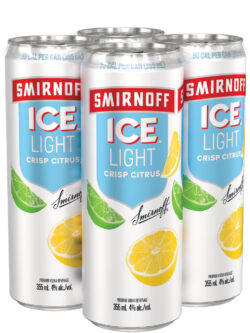 Smirnoff Ice Light 4 Pack Cans