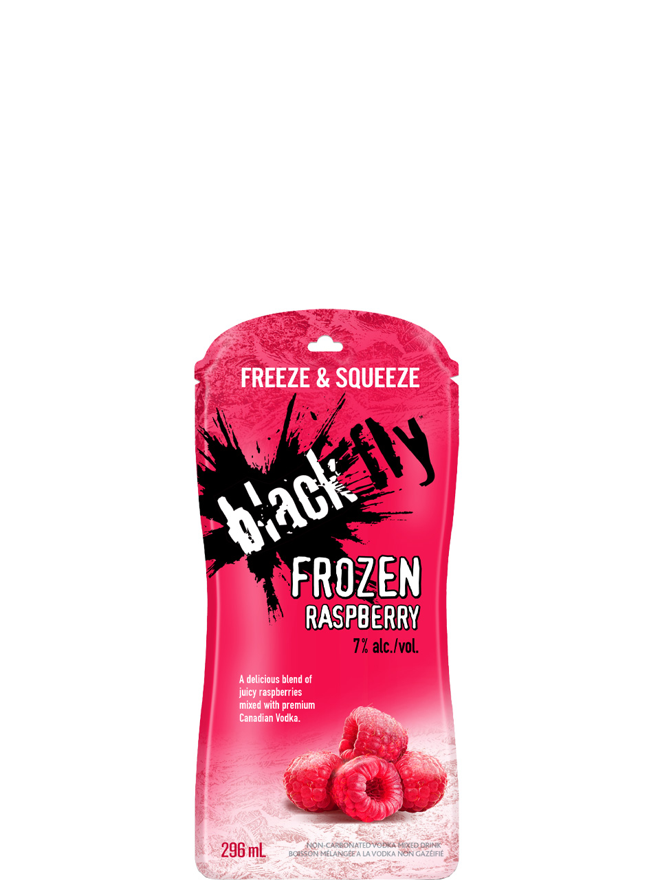 Black Fly Vodka Frozen Raspberry Pouch