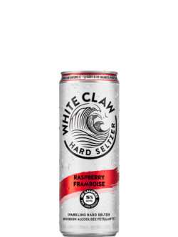 White Claw Hard Seltzer Raspberry 6 Pack Cans
