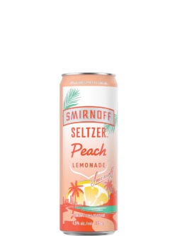 Smirnoff Seltzer Peach Lemonade 6 Pack Cans