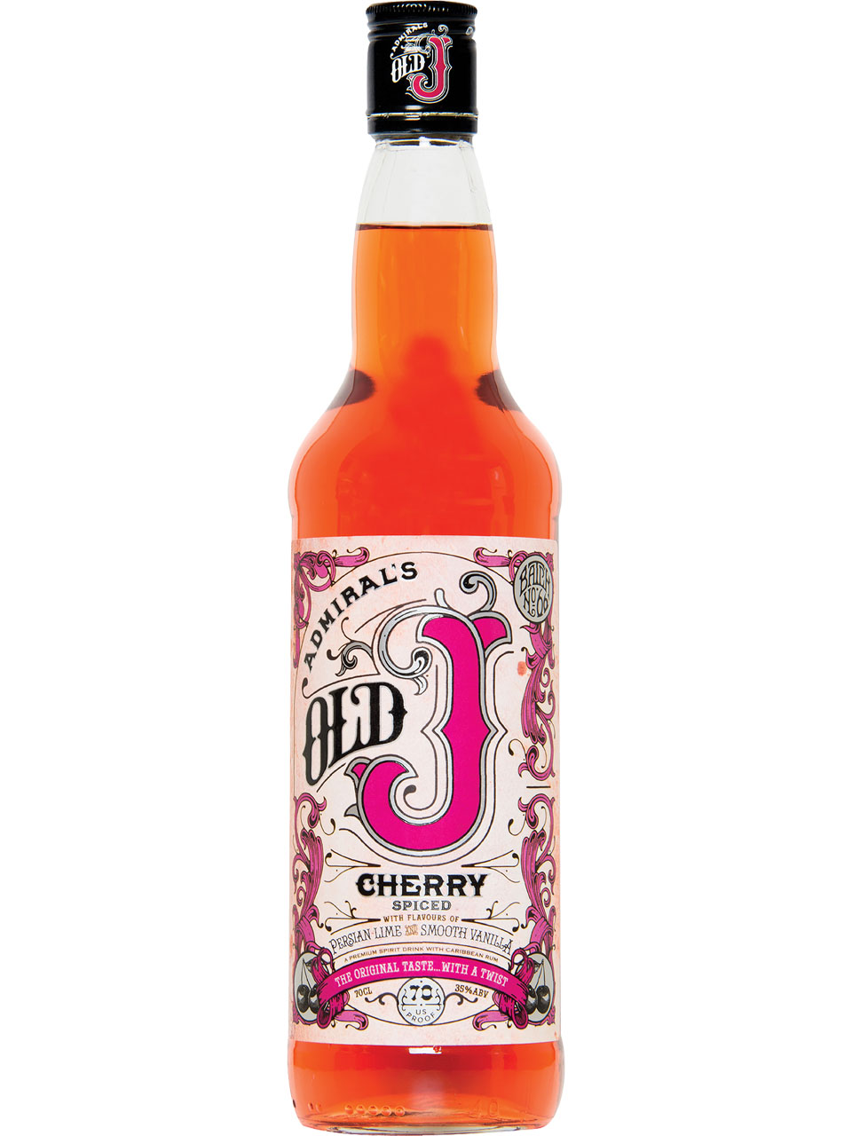 Admiral's Old J Cherry Spiced Rum
