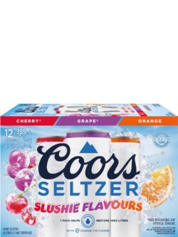 Coors Seltzer Slushie Variety Pack 12 Pack Cans