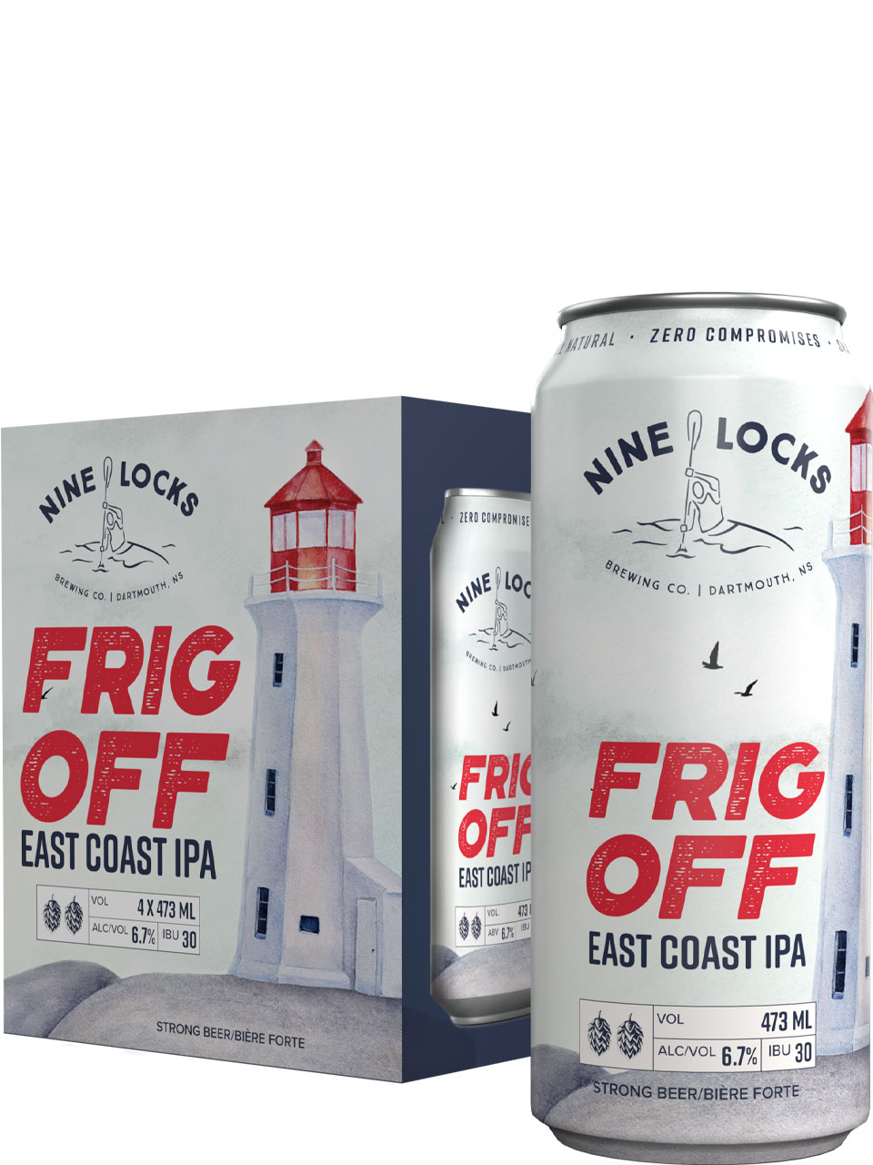 Nine Locks Frig Off IPA 4 Pack Cans