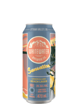Whitewater Sunsetter Beach Lager 473ml Can