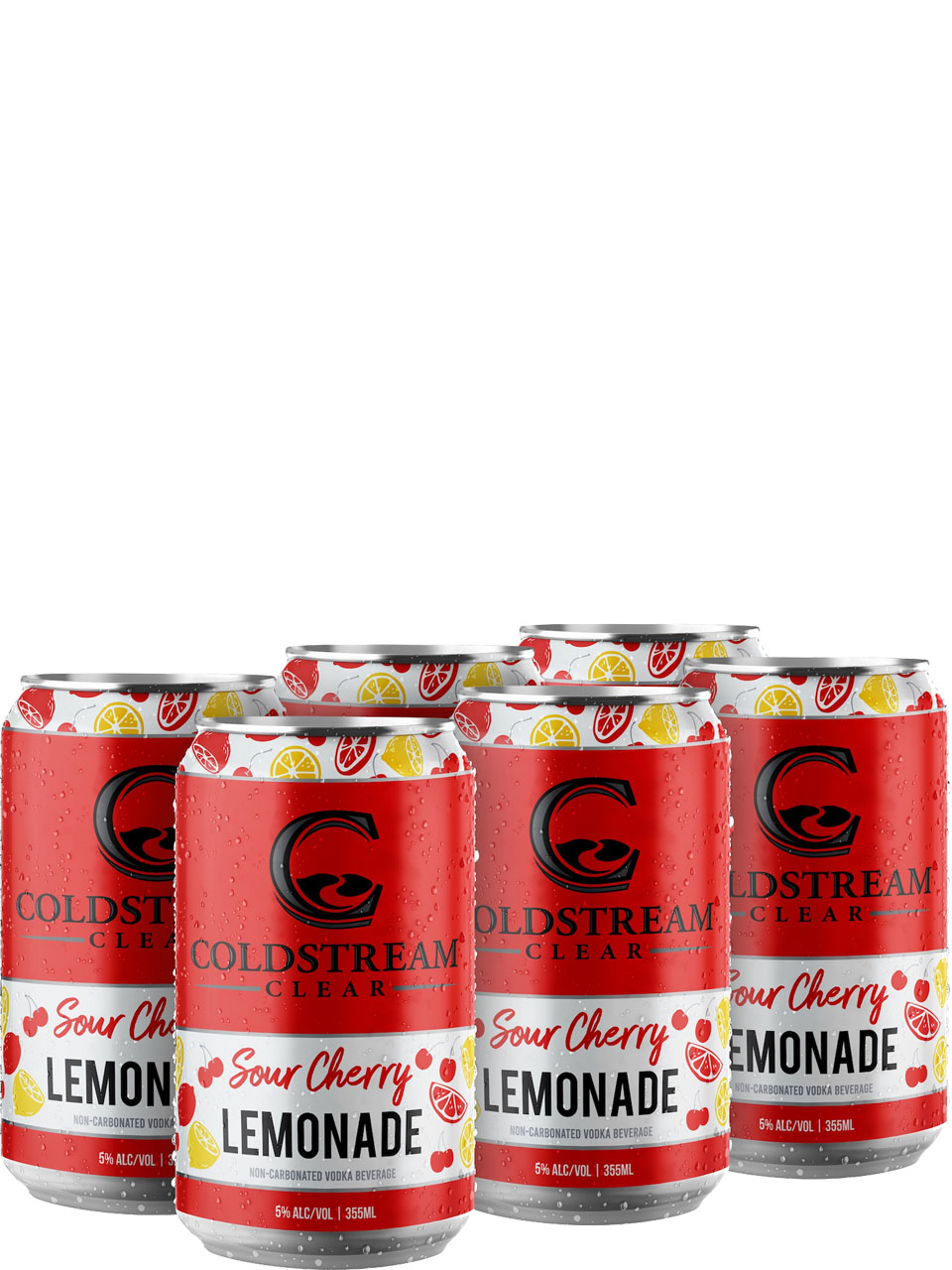 Coldstream Sour Cherry Lemonade 6 Pack Cans