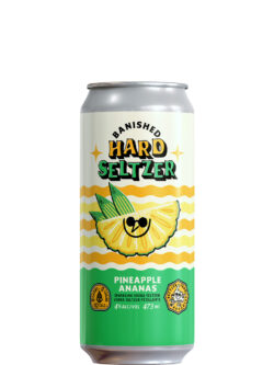 Banished Brewing Pineapple Hard Seltzer 473ml Can