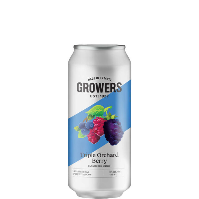 Growers Triple Orchard Berry Cider 473ml Can