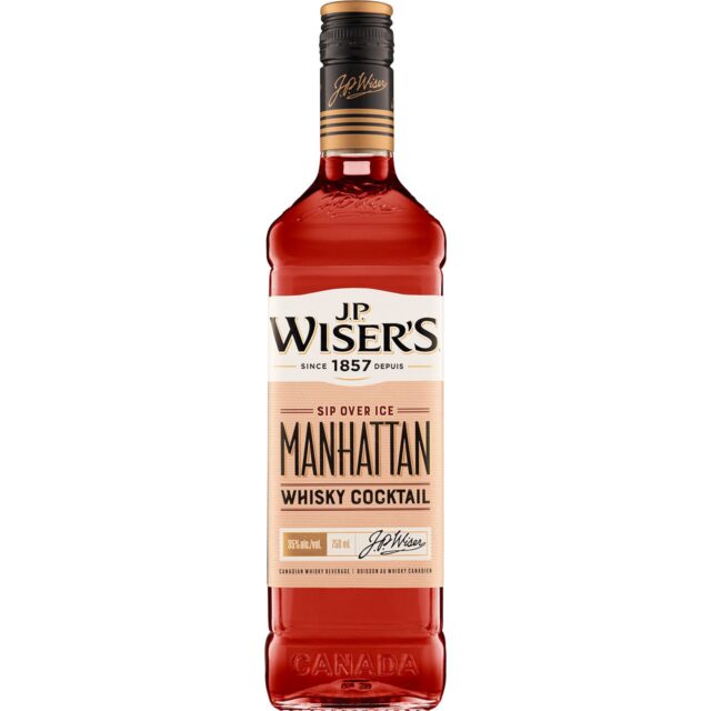 J.P. Wiser's Manhattan Whisky Cocktail