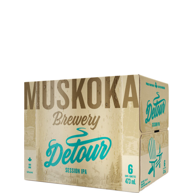 Muskoka Detour IPA 6 Pack Cans