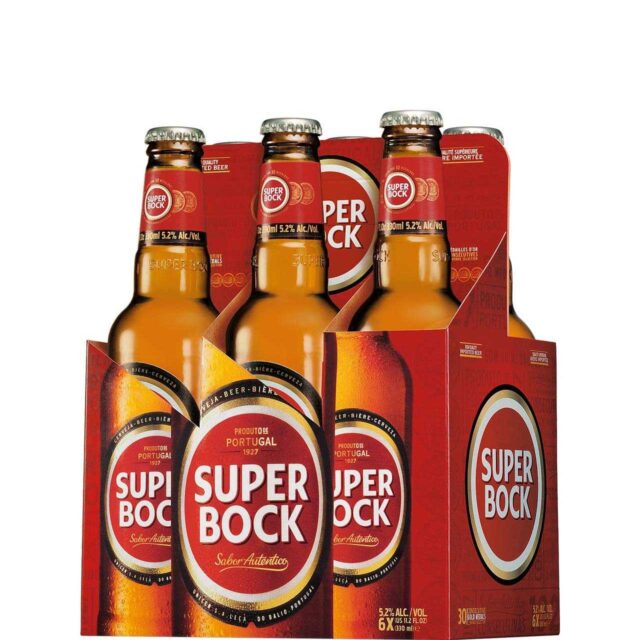 Super Bock 6 Pack Bottles