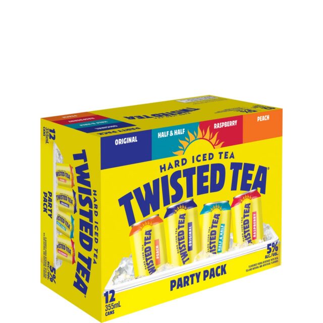 Twisted Tea Hard Iced Tea Party Pack 12 Pack Cans