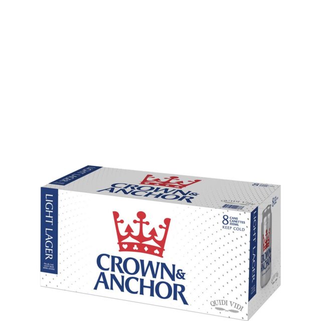 Quidi Vidi Crown & Anchor Light Lager 8pk Cans