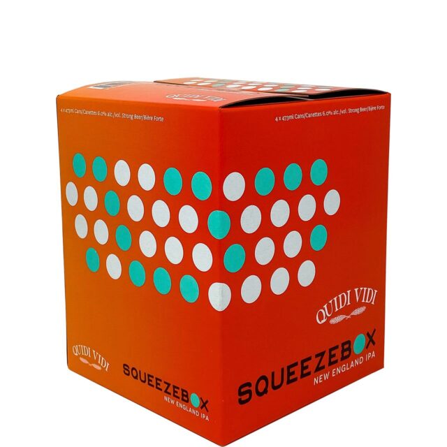 Quidi Vidi Squeezebox 4 Pack Cans