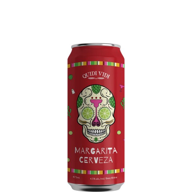 Quidi Vidi Margarita Cerveza Lager 473ml Can