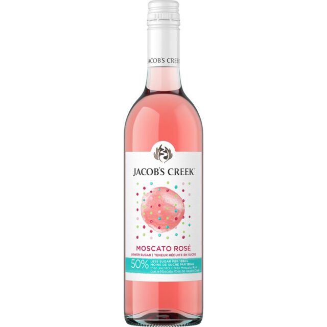 Jacob's Creek Less Sugar Moscato Rose