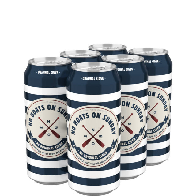No Boats on Sunday 6 Pack Cans