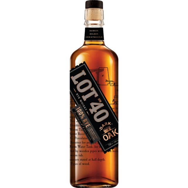 Lot 40 Dark Oak Rye Whisky