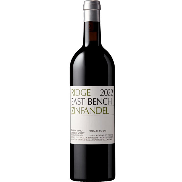 Ridge East Bench Zinfandel 2019