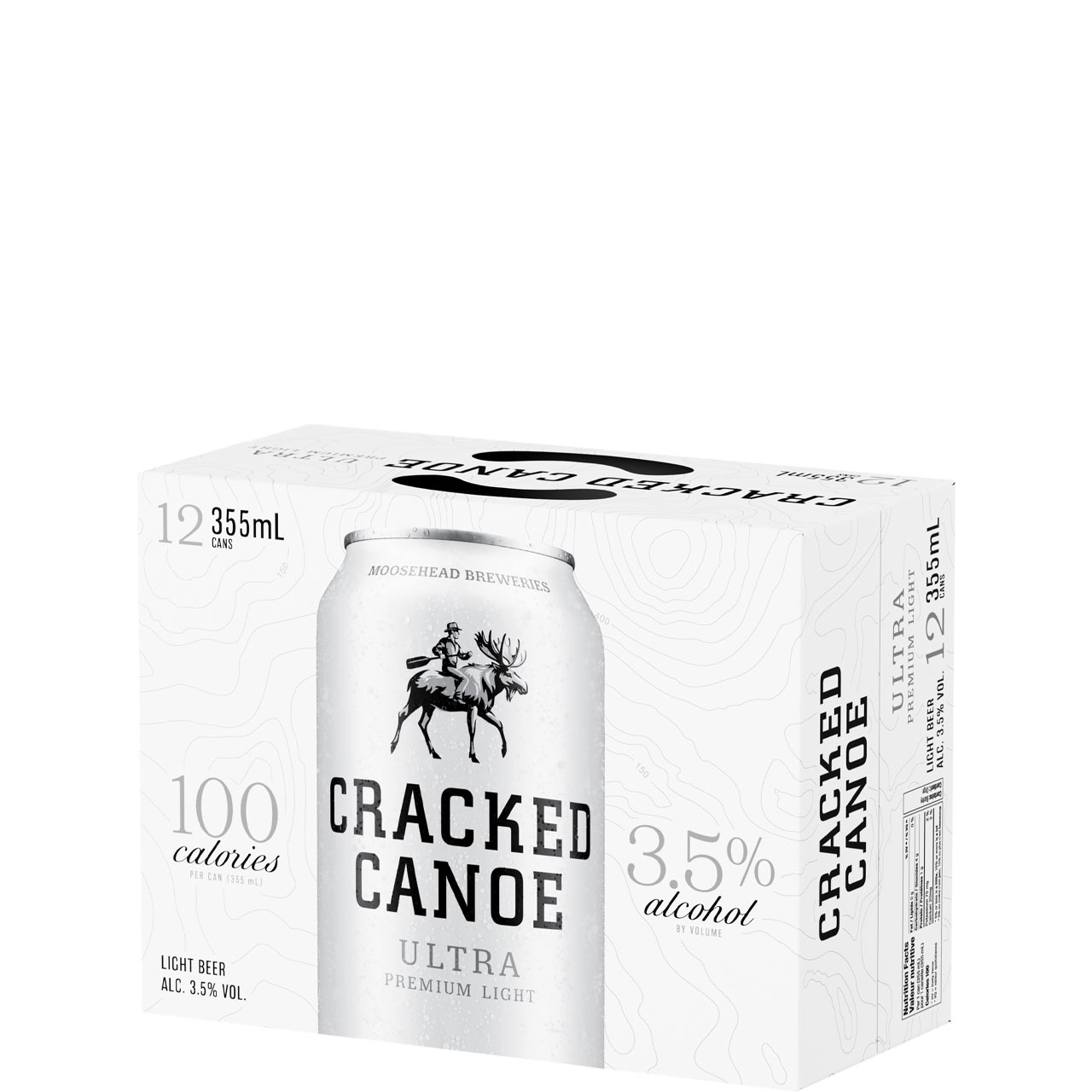 Moosehead Cracked Canoe Light Lager 12 Pack Cans – Newfoundland ...