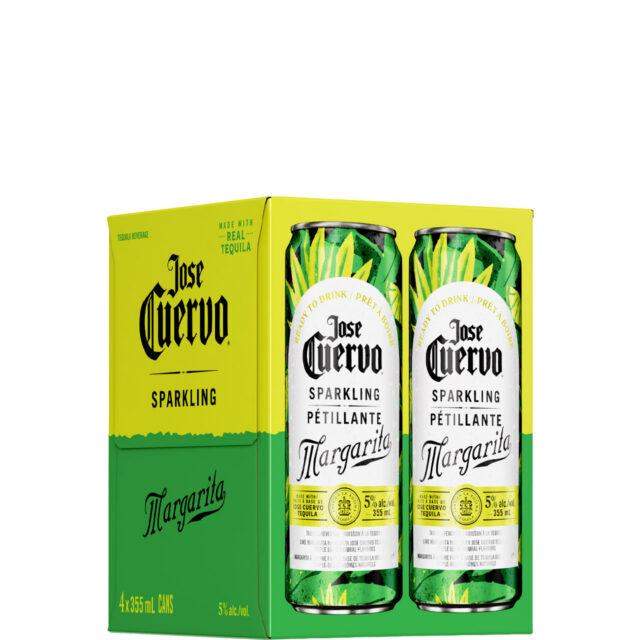 Jose Cuervo Sparkling Margarita 4 Pack Cans