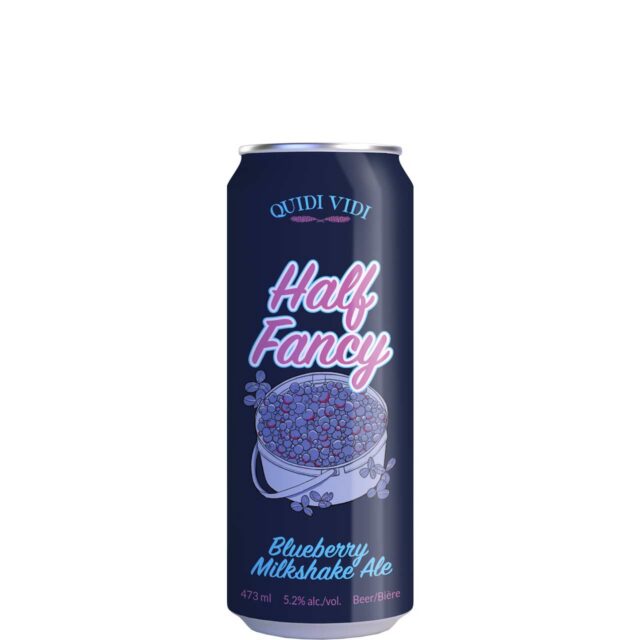 Quidi Vidi Half Fancy Blueberry Ale 473ml Can