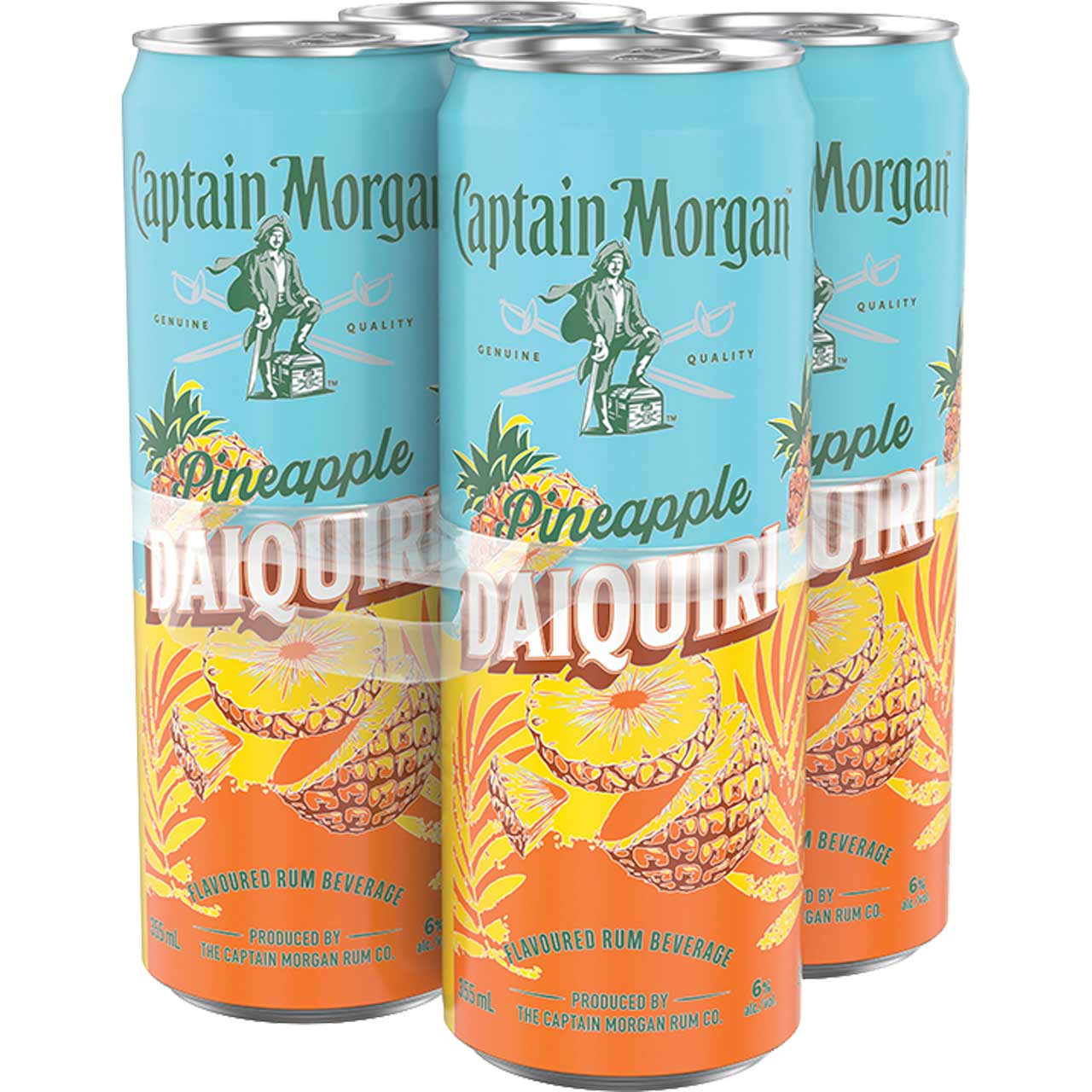 Captain Morgan Pineapple Daiquiri Pack Cans – Newfoundland