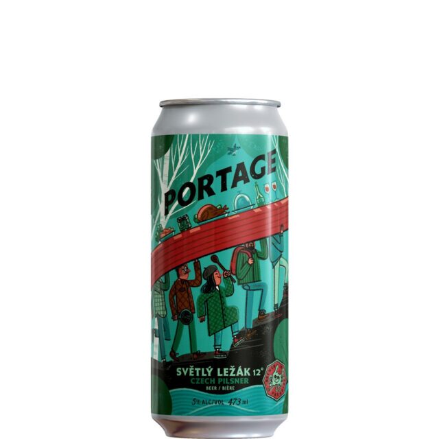 Banished Brewing Svetle Lezak 12 473ml Can