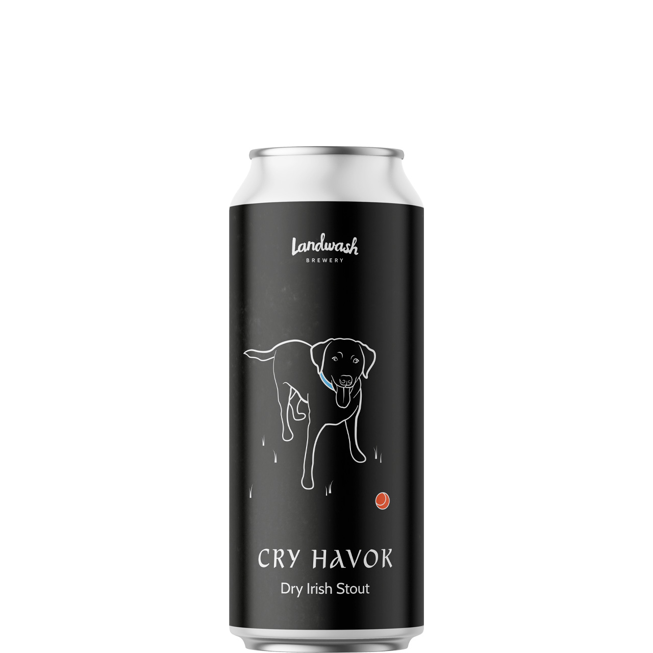 Landwash Cry Havok Dry Stout 473ml Can