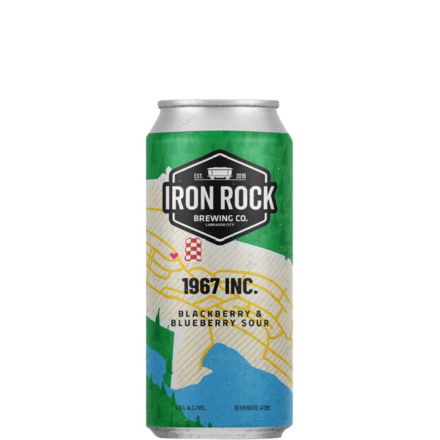 Iron Rock 1967 Inc. Black & Blue Sour 473ml Can