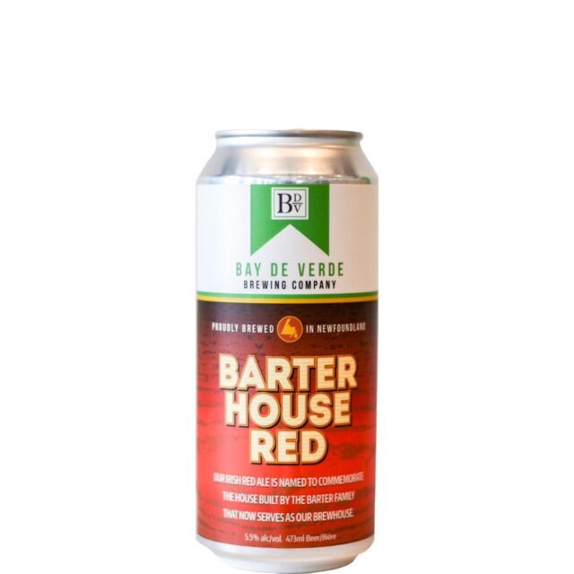 Bay de Verde Brewing Barter House Red 473ml Can