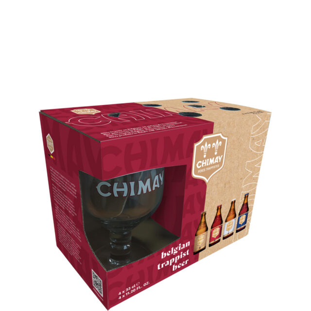 Chimay Sampler Pack with Glass