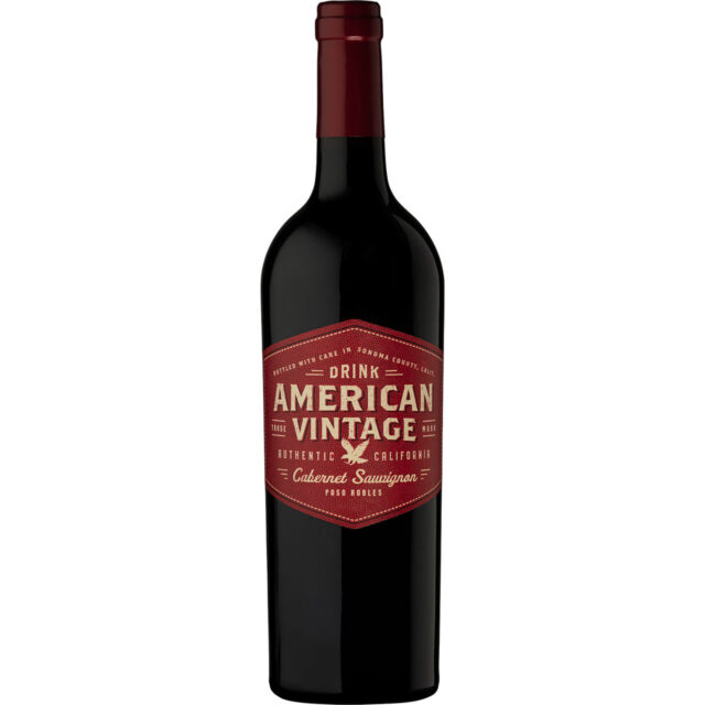 Drink American Vintage Paso Robles Cabernet Sauv