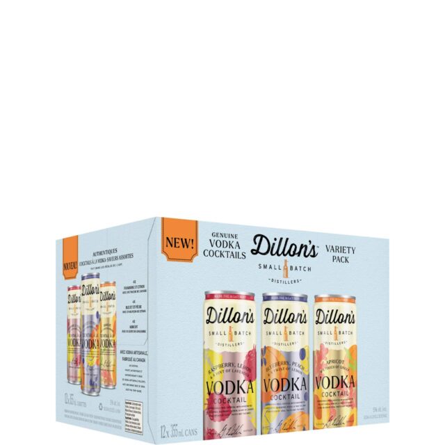 Dillon's Vodka Cocktail Variety 12 Pack Cans