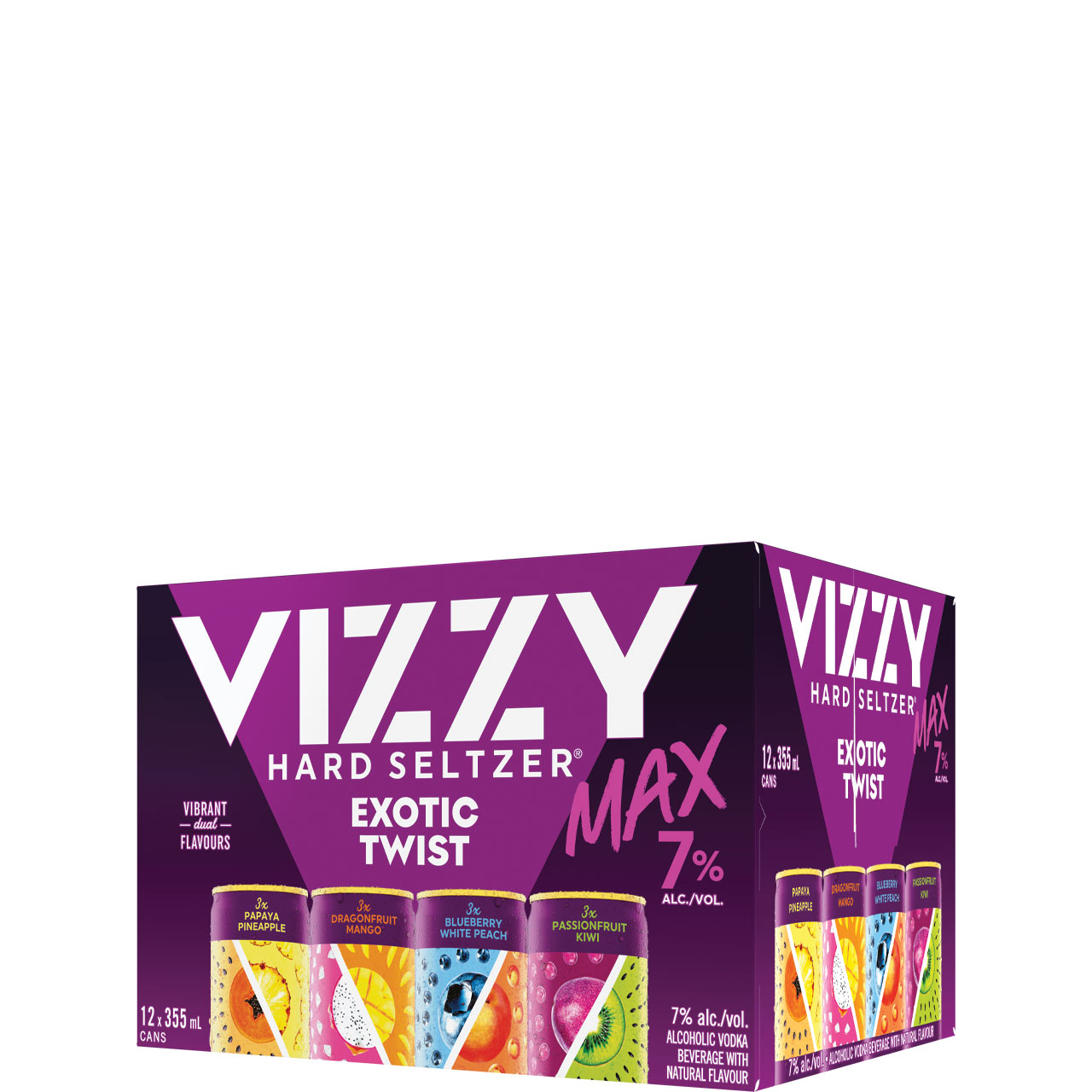 Vizzy Hard Seltzer Max Variety 12 Pack Cans