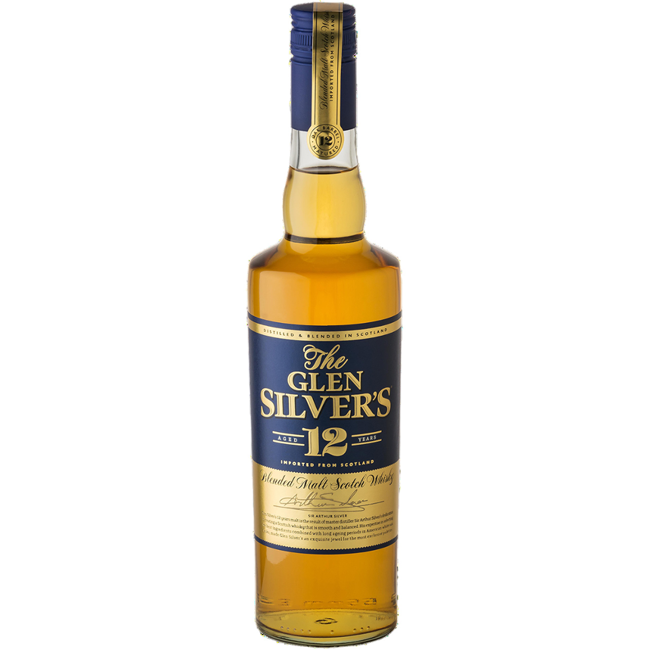 Glen Silver's 12YO Blended Malt Scotch Whisky