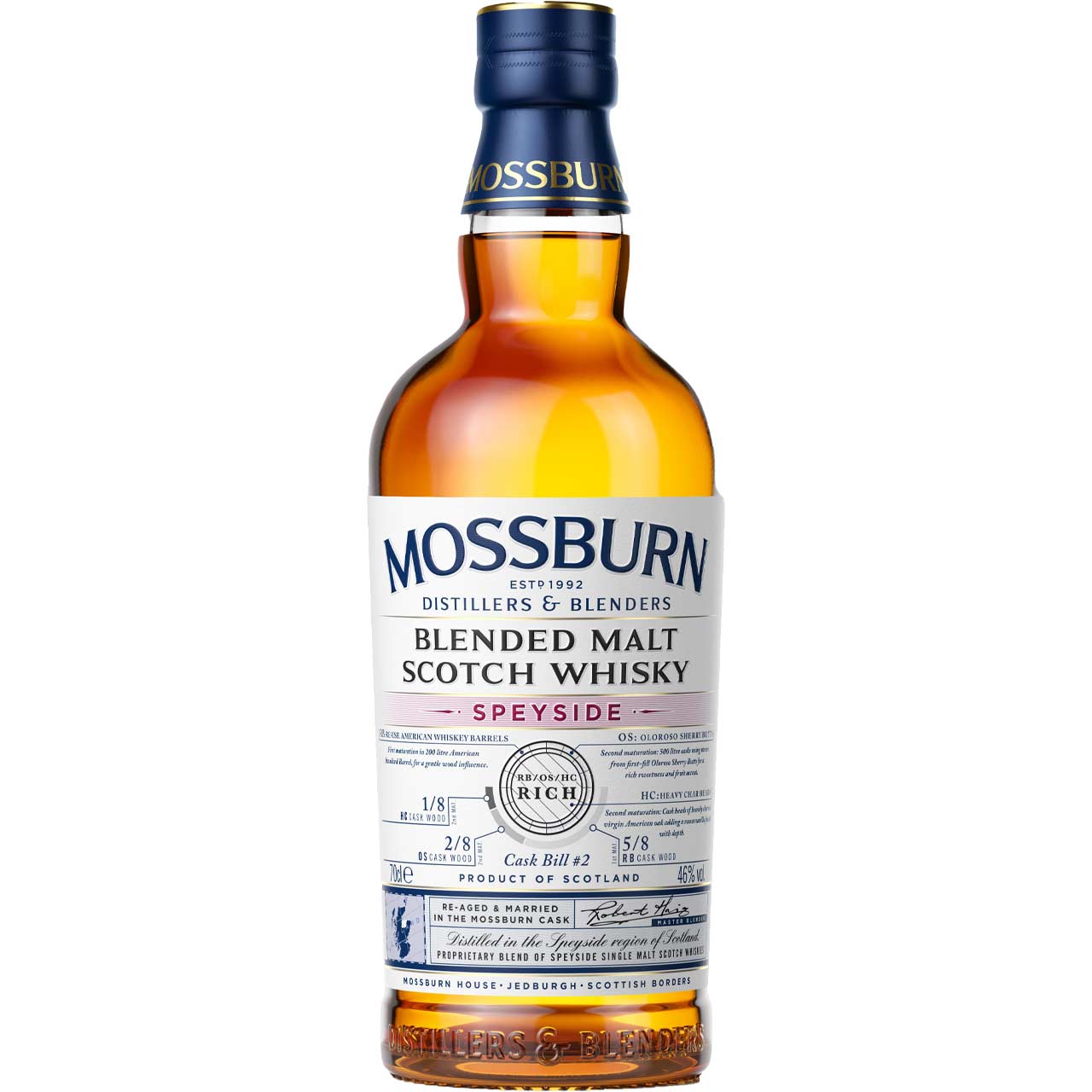 Mossburn Speyside Blended Malt Scotch Cask No.2