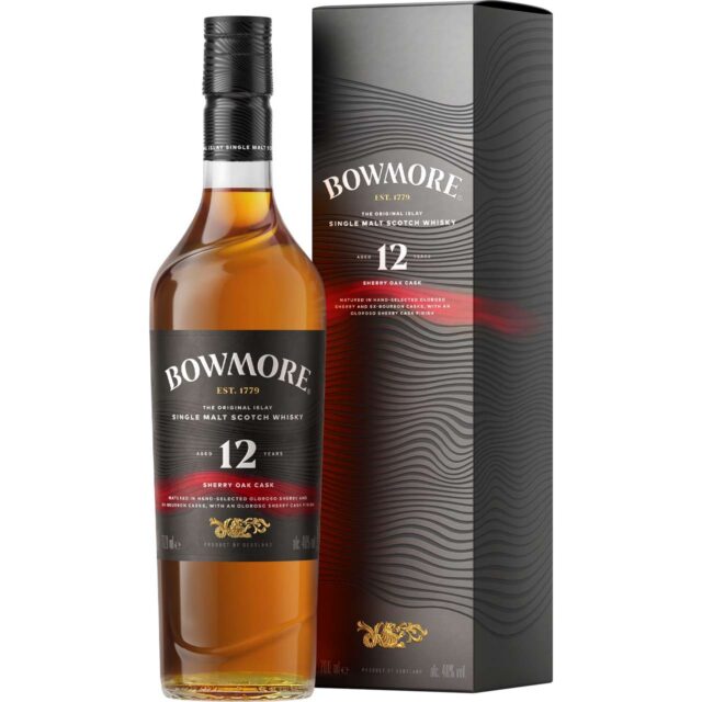 Bowmore 12YO Sherry Oak Single Malt Scotch Whisky