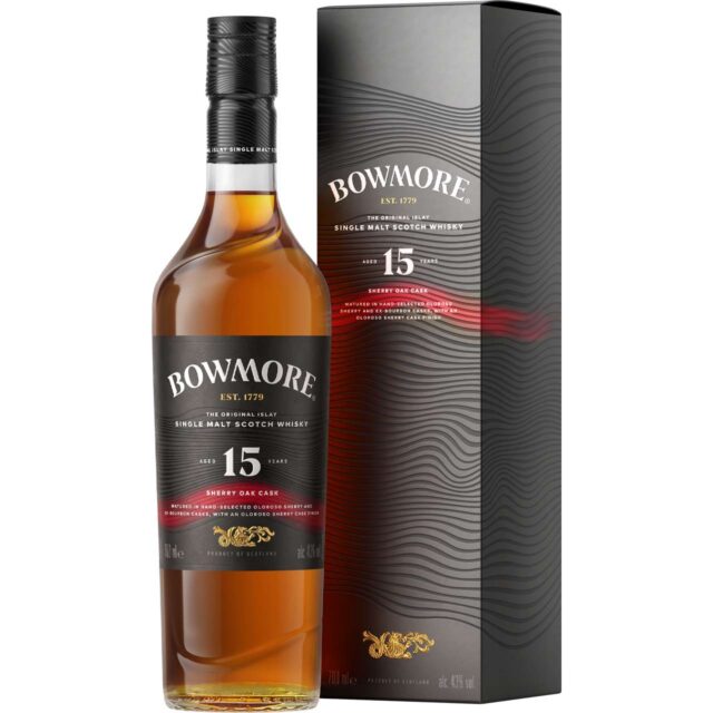 Bowmore 15YO Sherry Oak Single Malt Scotch Whisky