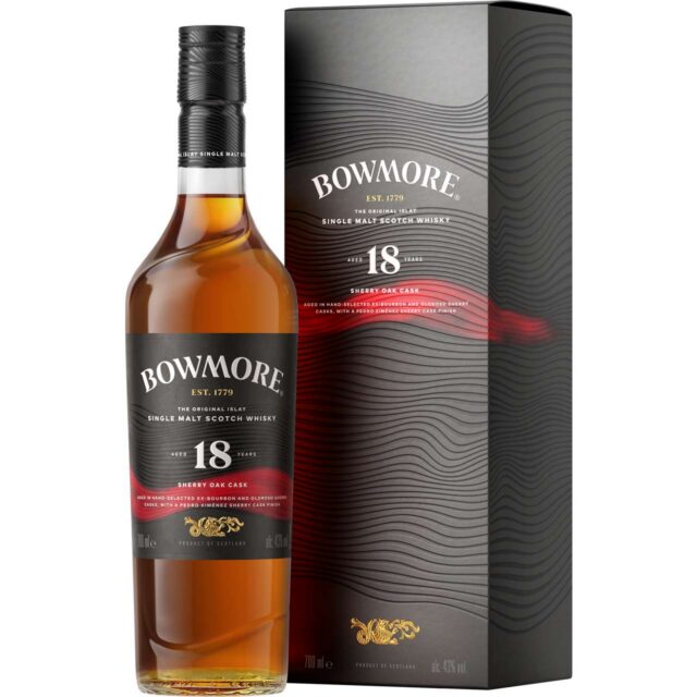 Bowmore 18YO Sherry Oak Single Malt Scotch Whisky
