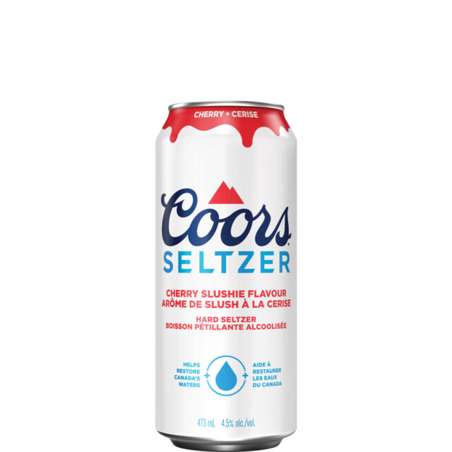 Coors Seltzer Cherry Slushie 473ml Can