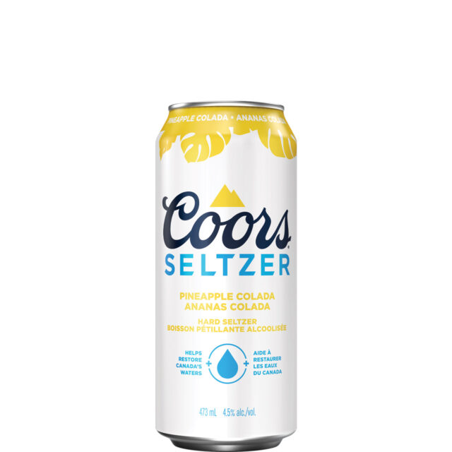 Coors Seltzer Island Breeze Pineapple Colada 473ml