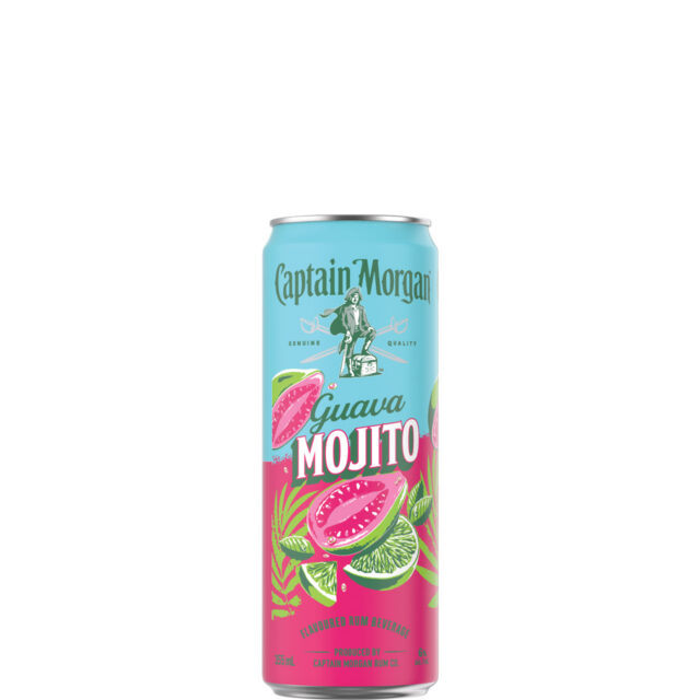 Captain Morgan Guava Mojito 4 Pack Cans